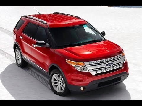 2013 Ford Explorer Start Up and Review 3.5 L V6