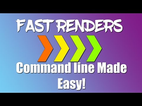Blender Tutorial: Command Line Rendering Made Easy | FAST AND STABLE RENDERING