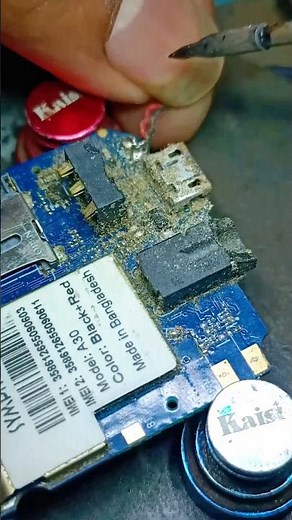 Micro Port Change | Charging Fix ⚡ #tech #repair #mobilerepair
