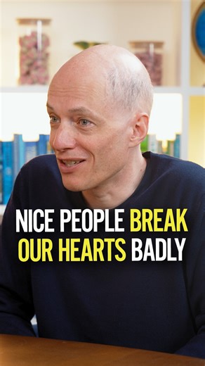 Great Company | It's heartbreak by nice people that you have to worry about ❤️‍🩹 The School of Life's Alain De Botton reveals why it hurts so much when the... | Instagram