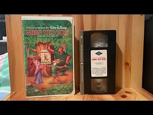 Opening to Robin des Bois (French Canadian Copy) 1991 VHS