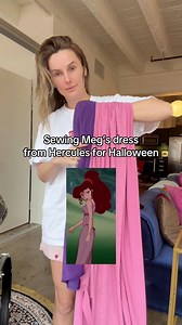 892K views · 18K reactions | Sewing Meg’s dress from Hercules for Halloween | Costumes by stormy | Facebook