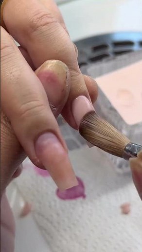 How to Apply acrylic nail - TheQuan