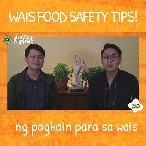 WATCH 👀 Kaibigan, hindi mo ba napanood ang huling episode ng Wais sa Kusina? Ayos lang yan! Panoorin ang video na ito at alamin kina Anton, isang Registered Nutritionist-Dietitian, at Sports Scientist Rham ang ilang food safety tips. 💚 Siguradong bida sa sustansya ang pamilyang #WaisSaKusina 👌🏻 #HealthyPilipinas #BeatCOVID19 | Healthy Pilipinas