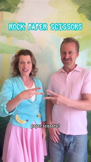 Rock Paper Scissors Song for Kids