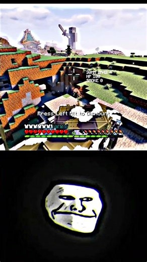 CRAZY MOD ☠️😱 #minecraft #minecraftshorts #minecraftpe