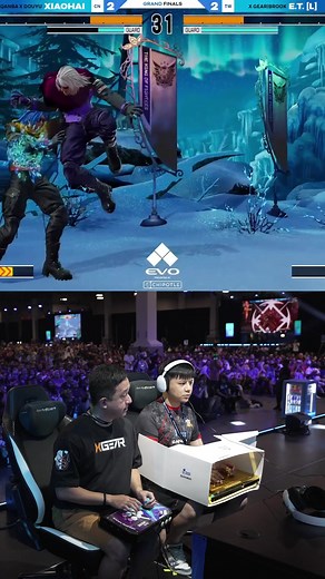 9.8K views · 162 reactions | Your #Evo2023 #kingoffightersXV Champion, Xiaohai! #fgc #evo #evolution #fightinggamescommunity #fightinggame #videogames #kingoffighters | Evolution Championship Series | Facebook