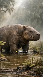 “El Coryphodon fue un gran mamífero del Eoceno que parecía una mezcla entre hipopótamo y oso. | CurioZity