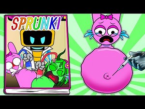 Paper DIY] Making INCREDIBOX SPRUNKI 📚 The Sprunkies are pregnant - Pinki Squishy
