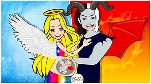 6.6K views · 202 reactions | Paper dolls dress up - Angel & devil gets pregnant - Barbie story Fairytale | Diy Crafts Toy Kids - Kids Barbie Doll Toy | Facebook