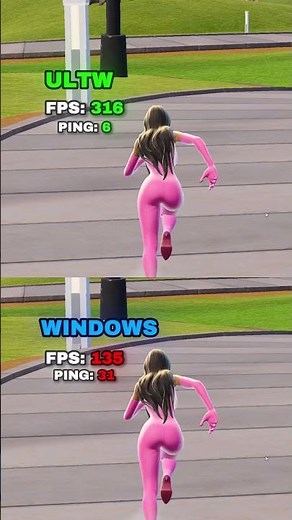 Before VS After PC OPTIMIZATION using Ultimate Tweaks in FORTNITE