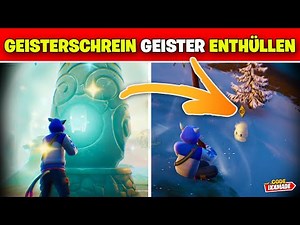 Verwende in verschiedenen Matches einen Geisterschrein um nahe Geister zu enthüllen Fortnite Starthi