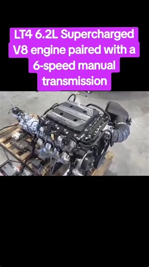 The LT4 6.2L Supercharged V8 engine paired with a 6-speed manual transmission is one of the most sought-after performance combinations for serious power enthusiasts. This setup comes ready for installation, delivering factory-engineered reliability with extreme horsepower potential. The LT4 features a 1.7L Eaton R1740 TVS supercharger, forged internals, high-flow aluminum heads, and a robust direct-injection fuel system designed to handle intense boost. Producing around 650 horsepower and 650 lb