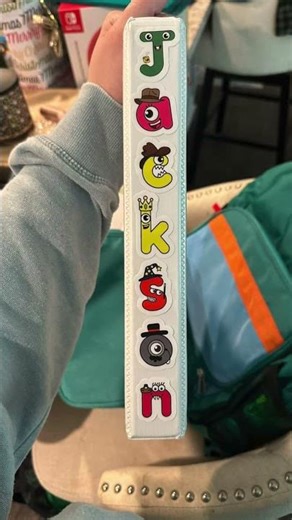 Cool binder, Jackson! 📒