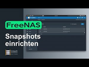 FreeNAS Snapshot - Tutorial