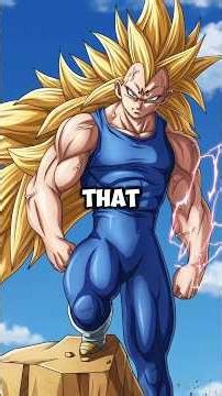 Why Vegeta Never Used Super Saiyan 3 in Dragon Ball Z #dragoball #gokuvsvegeta #supersaiyan #vegeta