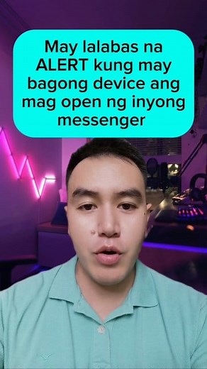 I activate mo ang alert ng iyong messenger #fblifestyle #tutorialvideo | JV Caligtan