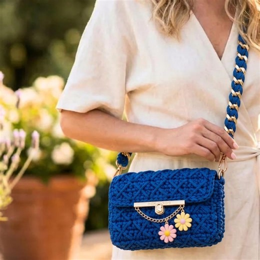 Crochet Mini Handbag Pattern PDF | Beginner Crossbody Bag Tutorial (digital Download) - Etsy