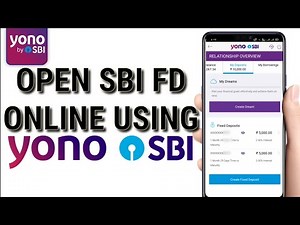 How To Open SBI FIXED DEPOSIT Online Using YONO App
