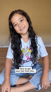Salon style curls for Ella looks adorable for summer! 💕 Using dreame.usa and putting the L!nK in comments. You can also use ELLABELLA25 #curls #curlyhairstyles #hairtutorial | Ellabella_soleil