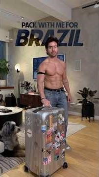 Get ready with me to fly to Brazil (ASMR)