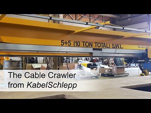 Cable Crawler Festoon System for Overhead Bridge Crane | Kristian Canada