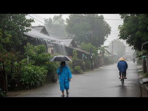Thunderstorm in Borneo 🎧 Nature Ambience Sounds for Sleep and Focus