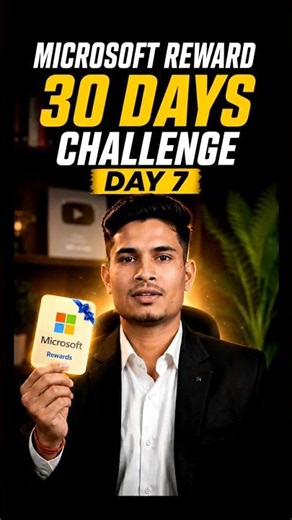 Day 7 to 30 Day challenge Microsoft reward Basic to advance🔥l MS reward Without Investment Earning 💰