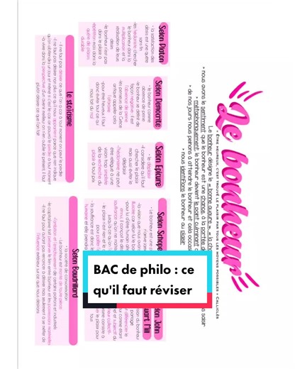Réussissez votre bac de philo : Fiches de révision essentielles