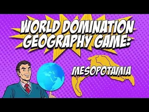 Mesopotamia & Ancient Sumer Geography Map Activity | Fertile Crescent Game