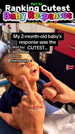 Ranking Cutest Baby Responses Part 32 Baby Reactions That Melt Hearts