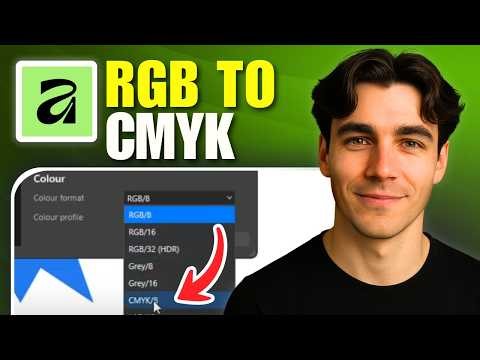 How To Convert RGB To CMYK In Affinity Designer (Tutorial 2026)