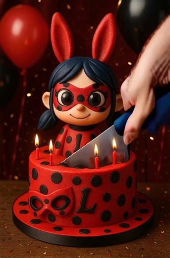 What’s Inside This Ladybug Cake?