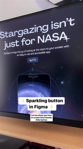 How to create this friendly button that sparkles on hover in Figma Credit: Instagram/@sekeidesign @memorisely Ready to level up your design journey? Tap the link in our bio to join the Design Sphere community today! #uiux #ui #ux #uxdesign #userexperience userinterface userexperiencedesign userinterfacedesign productdesign figma figmadesign