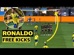 Cristiano Ronaldo - All Free kick Goals for Al Nassr (1080P)