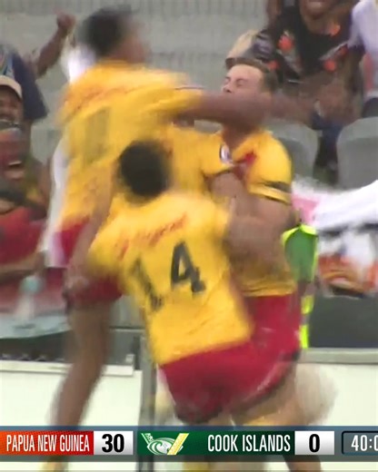 Zac Laybutt finished off this incredible try by the Kumuls in the 2023 Pacific Championships! 🇵🇬 Watch live as PNG take on Fiji in the Pacific Bowl Final from 4pm AEDT this Saturday! | NRL