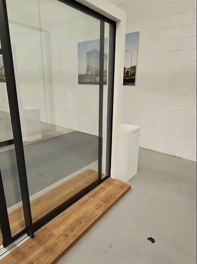 Cortizo Cor Vision Sliding Door Close-Up | Ultra Slim Aluminium Slider Detail