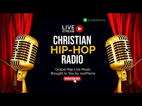 Christian Hip-Hop Radio 24/7 🔴 Gospel Rap Live Music (JustPierre)