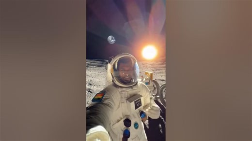 🌙 "Moon Survival Vlog – One Epic Night on Lunar Surface #MoonVlog #ISRO #CinematicVlog