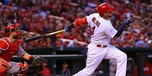 Yadi becomes RBI leader at Busch Stadium III