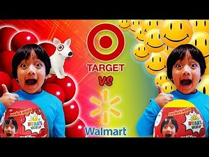 Ryan’s World Giant Mystery Egg: Target vs Walmart