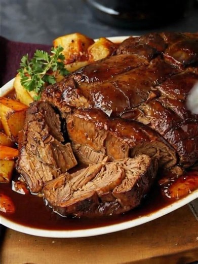 I was this close to giving up on cooking beef roasts… until I discovered this simple trick. Now my family can’t stop asking for it every Sunday! 🍽🔥 Full Recipe in 💬 👇 | Ina Garten Family Recipes