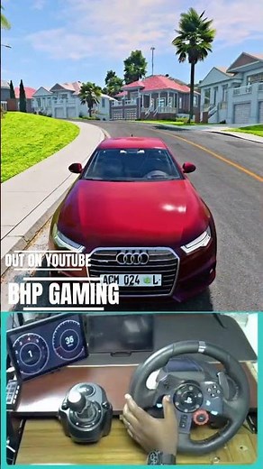 Audi A6 BeamNG Test