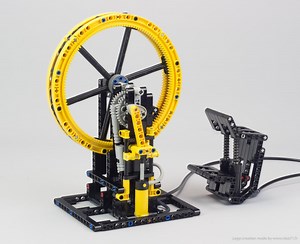 LEGO MOC-57096 Vertical Lego Pneumatic Engine (Technic 2020)