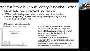 Cervical Artery Dissection: A Pain in the Neck!