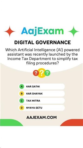 Filing taxes just got easier with AI. This is a critical update for exams. #aajexam #ssccgl #exams