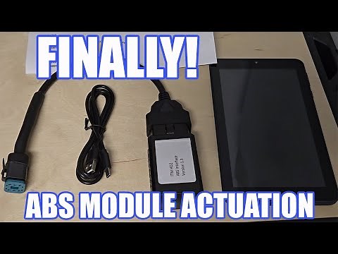 Actuate the Harley ABS brake module at home with the ITM HD2 utility
