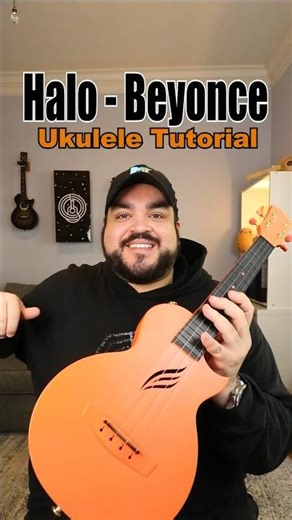 How to play ‘Halo’ by Beyoncé (Ukulele Tutorial) #shorts