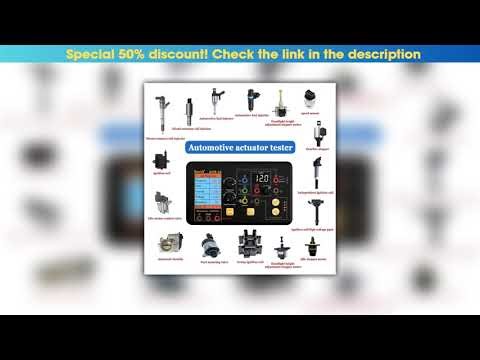 Limited 2025 NEW! Auto Ignition Coil Test Injector Solenoid Valve Idling Stepper Motor Instrument T