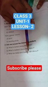 CLASS 3।। UNIT 1।। LESSON 2. English for today. Talking about Myself. #reels #reelsvideo #english